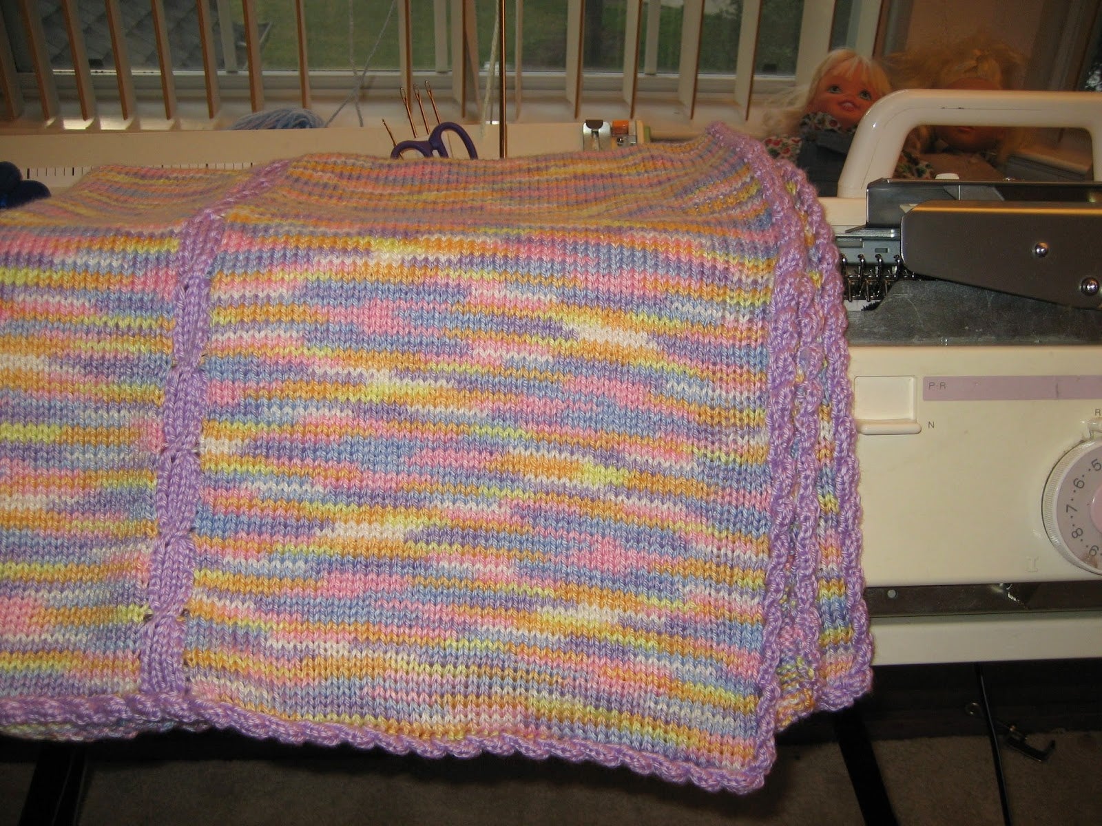 Best Baby Blankets to Machine Knit by Diana Sullivan DianaKnits