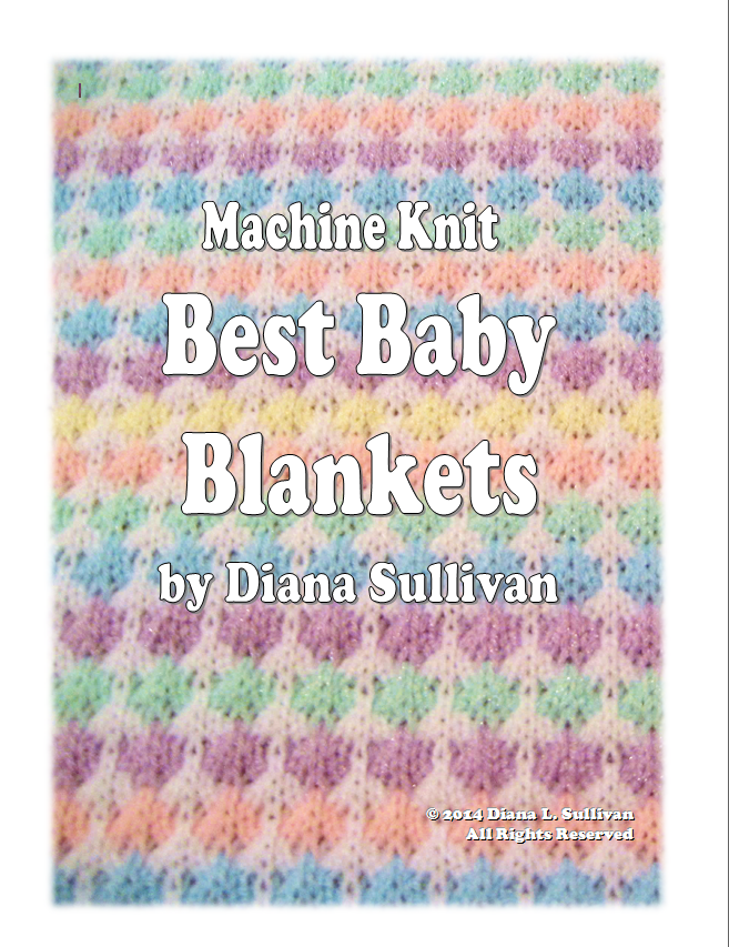 Ultimate knitting machine sales baby blanket pattern